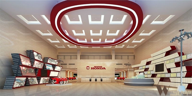 HONDA 五羊本田展廳設(shè)計(jì)