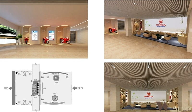 HONDA 五羊本田展廳設(shè)計(jì)